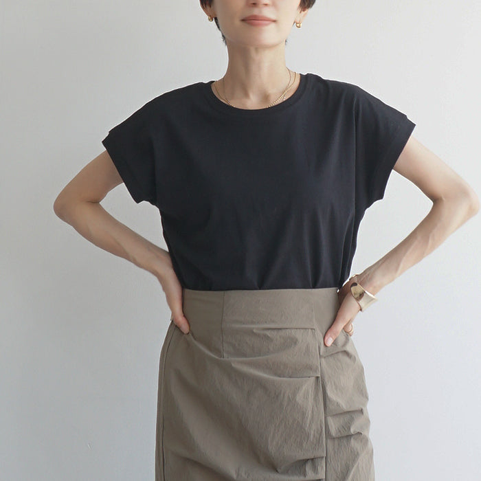 フレンチ袖Tシャツ