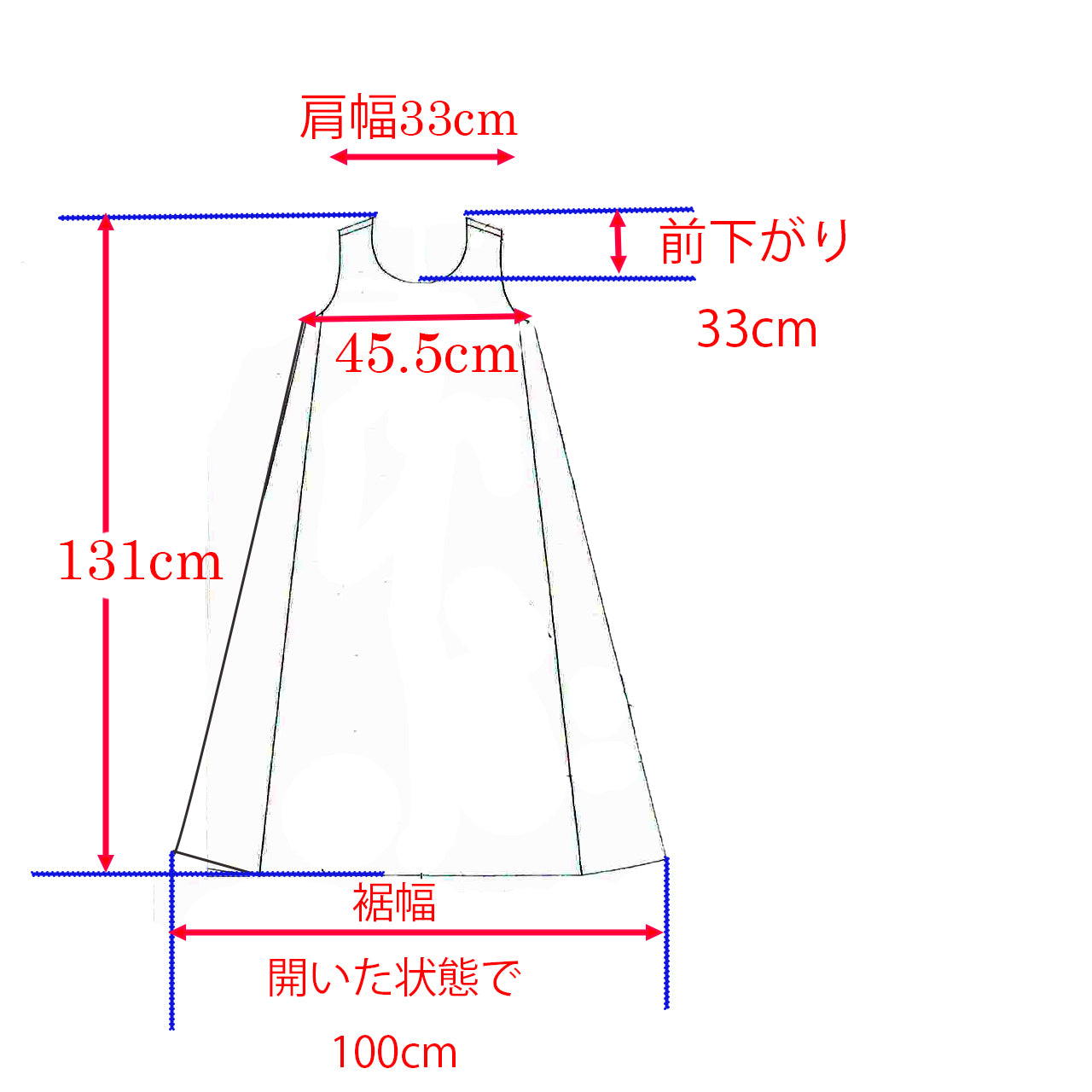 スクエアネックワンピース